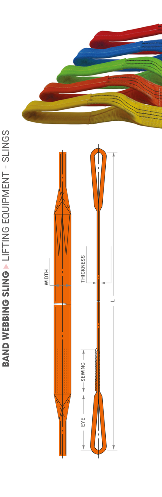LE-1 BAND WEBBING SLING catalogue product image